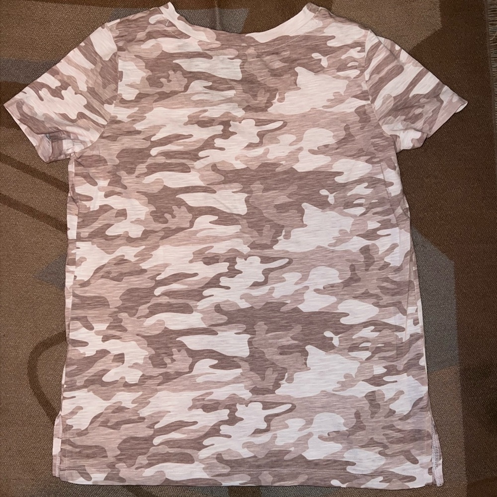 Mudd V-neck Cap Sleeve Tee, XS - Picture 8 of 10